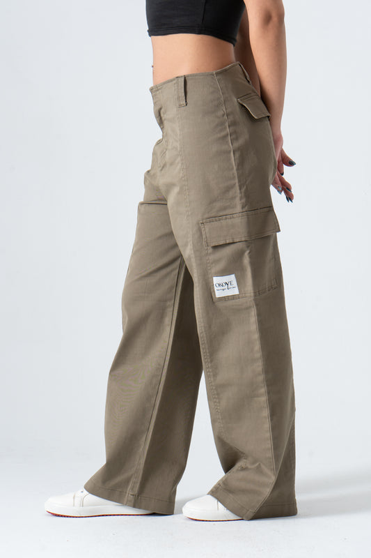 Olive Cargo Pants