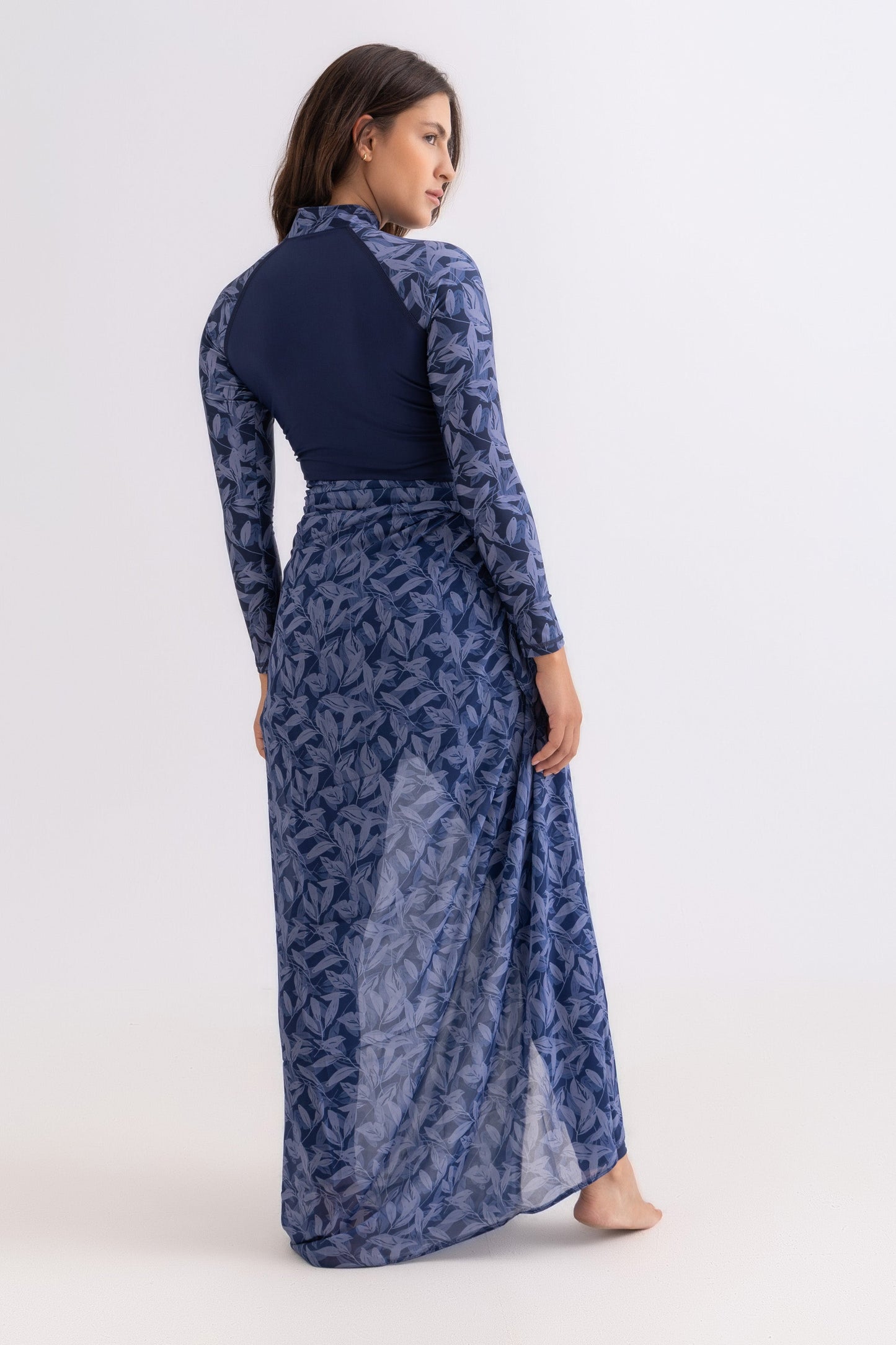 Seaglow Chiffon Wrap Skirt