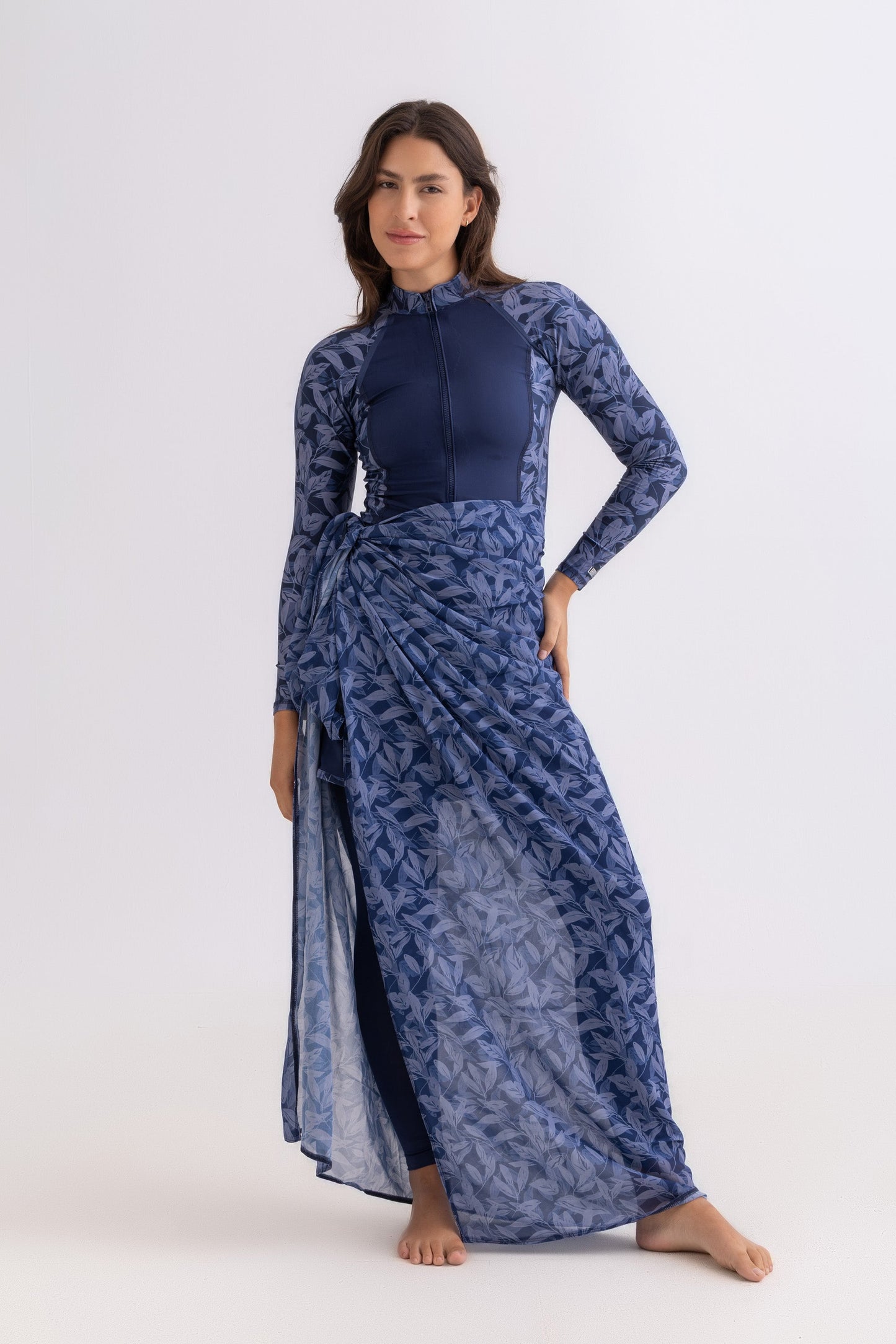 Seaglow Chiffon Wrap Skirt