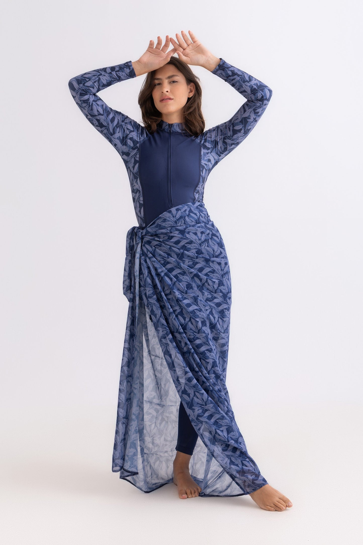 Seaglow Chiffon Wrap Skirt