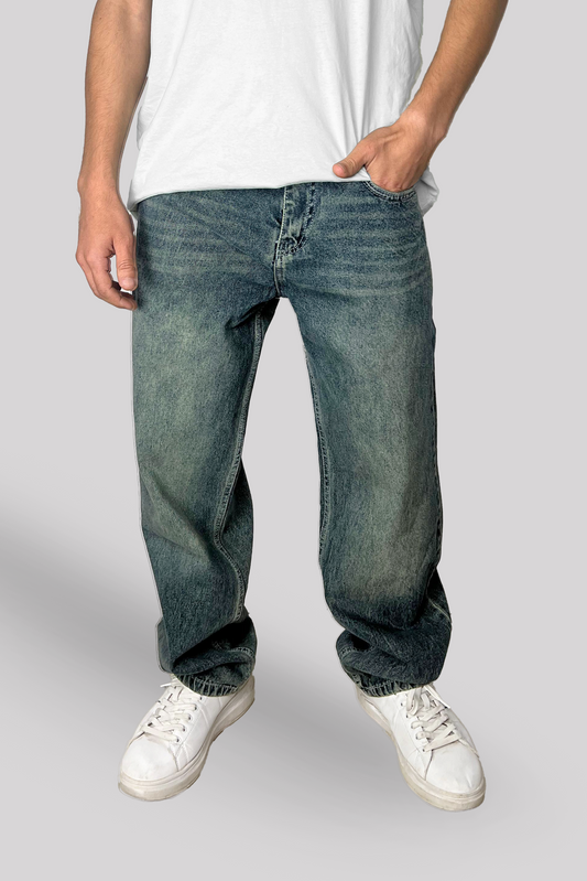 Dirty Baggy Fit Jeans