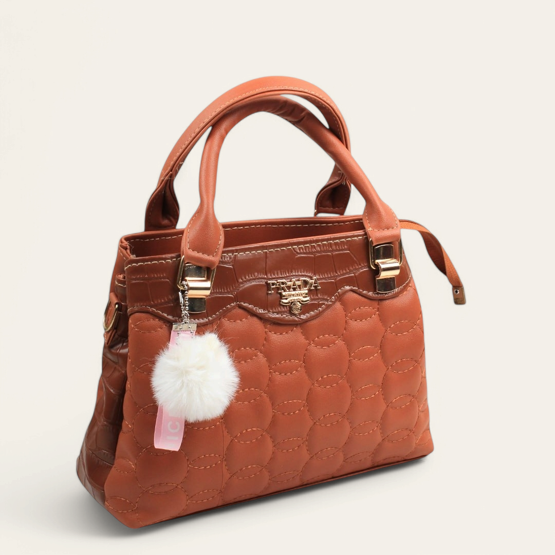 Havana Side Keychain Handbag
