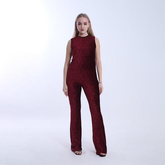 Velvet Flare Suit