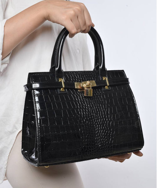 Black Verneh Lazar Handbag