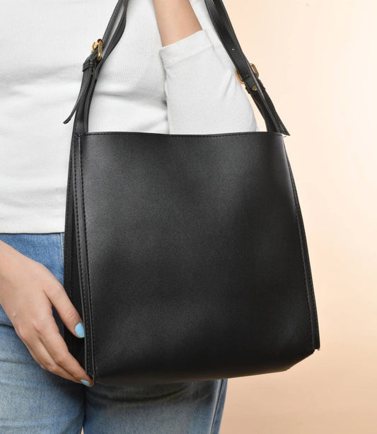 Plain Shoulder Bag