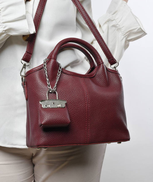 Plain Shoulder Bag