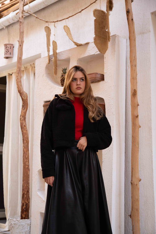 Premium Line, Black Teddy Jacket