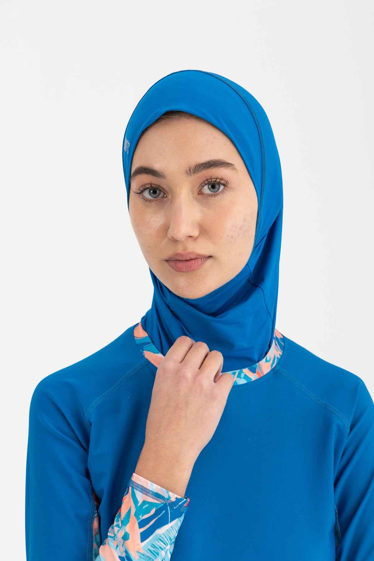 Betrol Blue Ultra-Fit Swim Veil