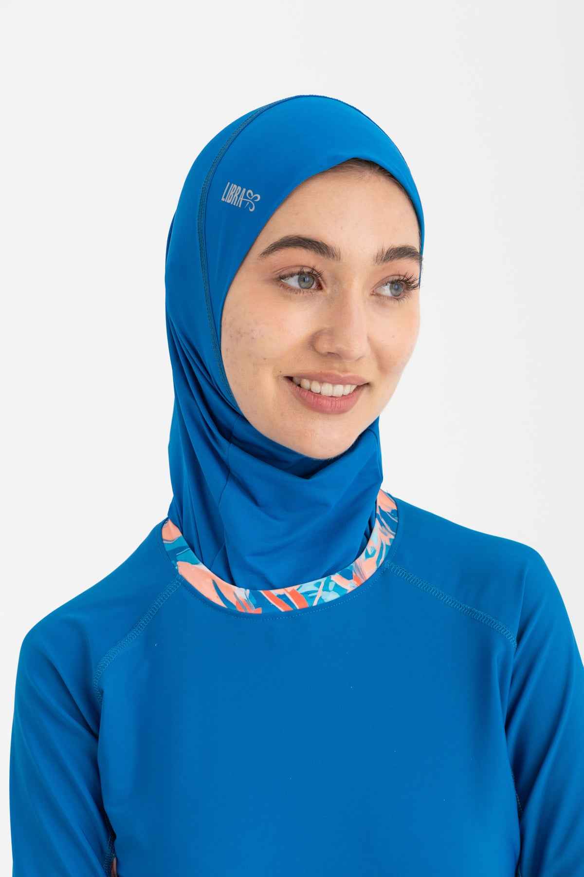 Betrol Blue Ultra-Fit Swim Veil