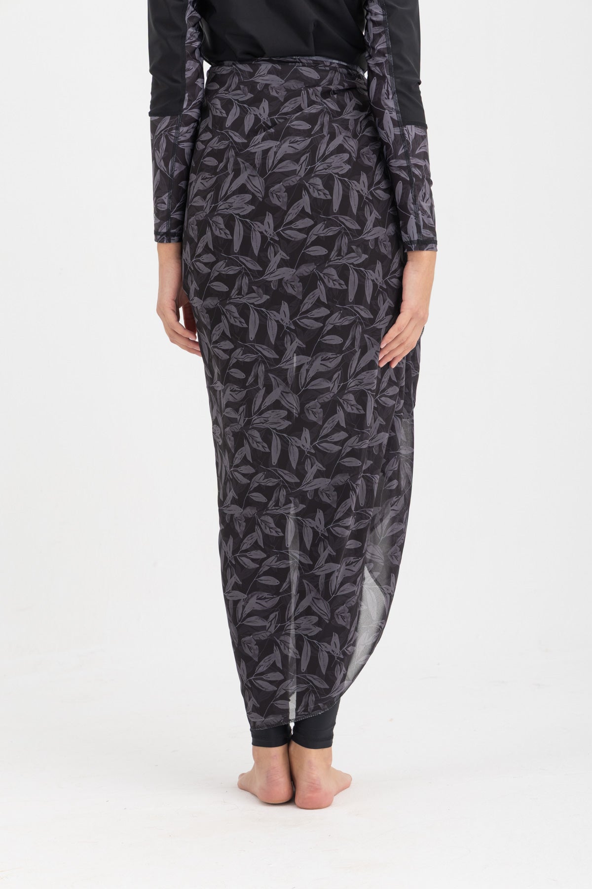 Junglow Chiffon Wrap Skirt - تنورة شيفون ملفوفة من جانجلو