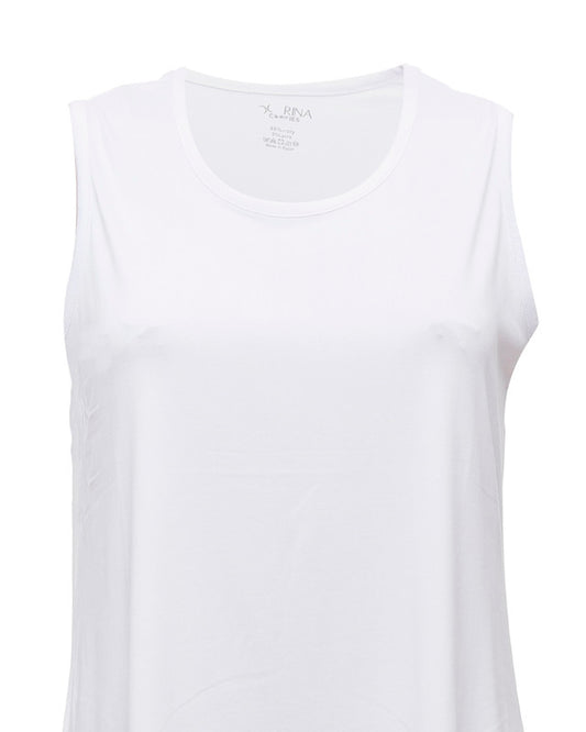 Sleeveless Crew Neck T-Shirt