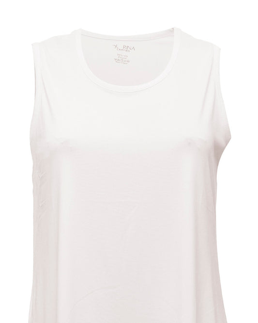 Sleeveless Crew Neck T-Shirt