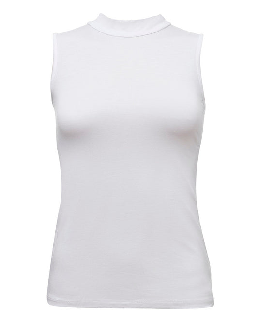 High Neck Sleeveless Top
