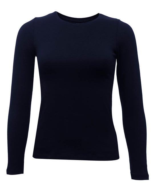Round Neck Long Sleeve Top