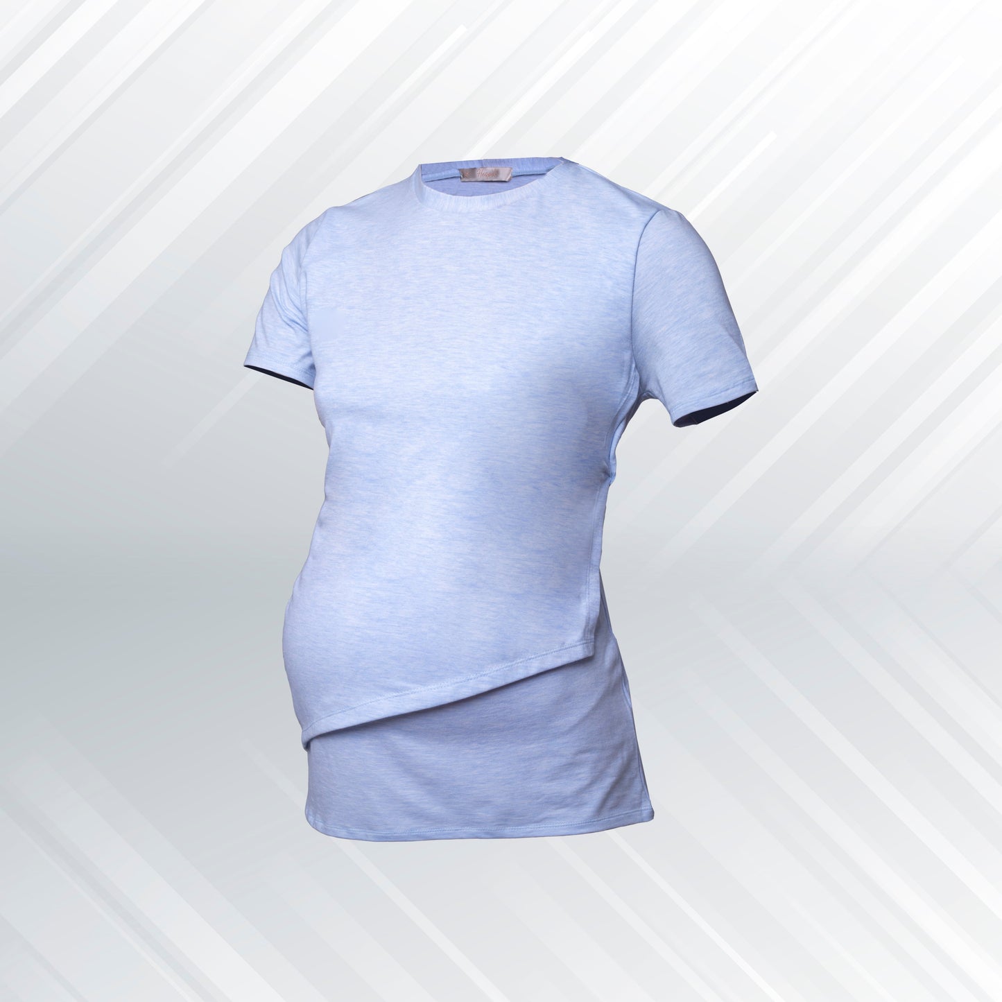 Side Diagonal Nursing T-Shirt