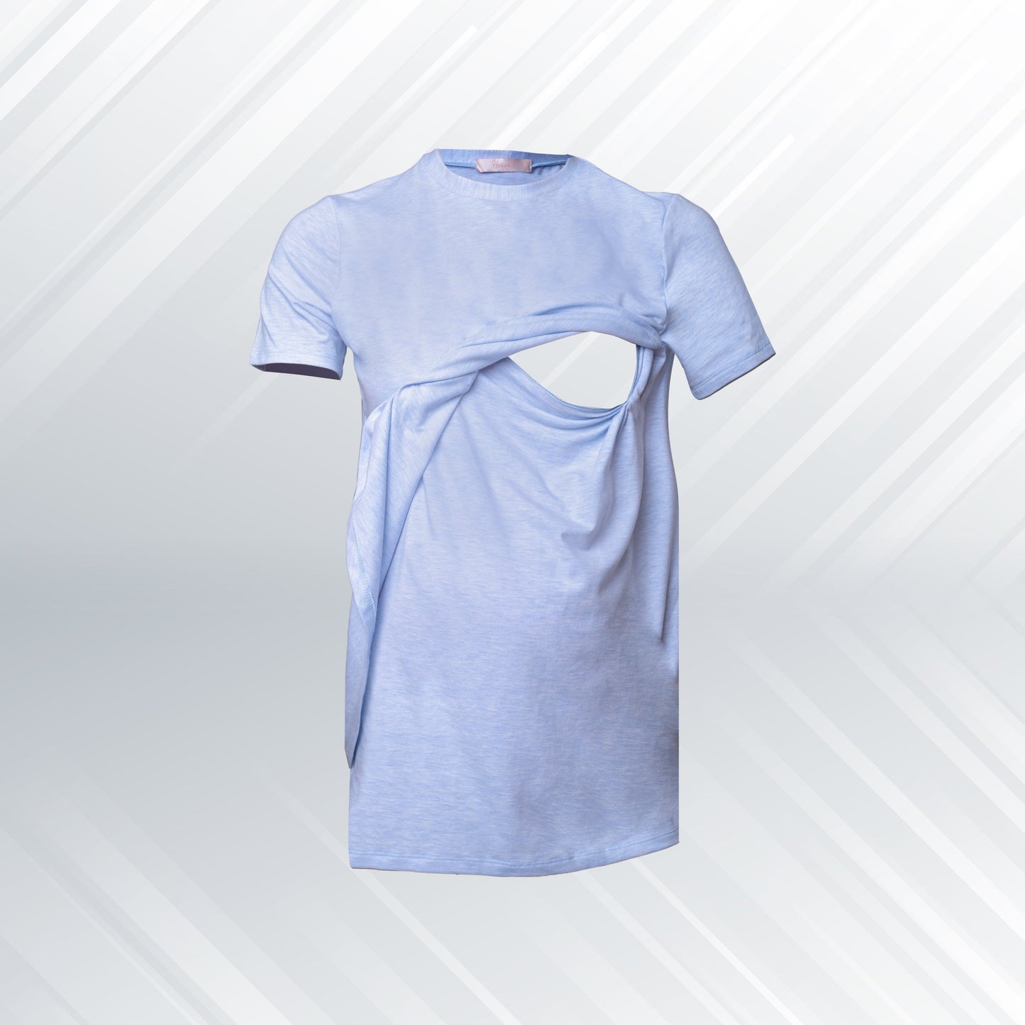 Side Diagonal Nursing T-Shirt