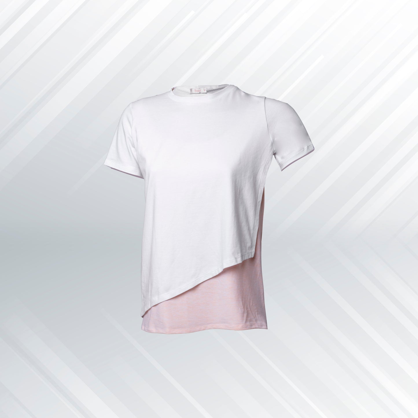 Side Diagonal Nursing T-Shirt