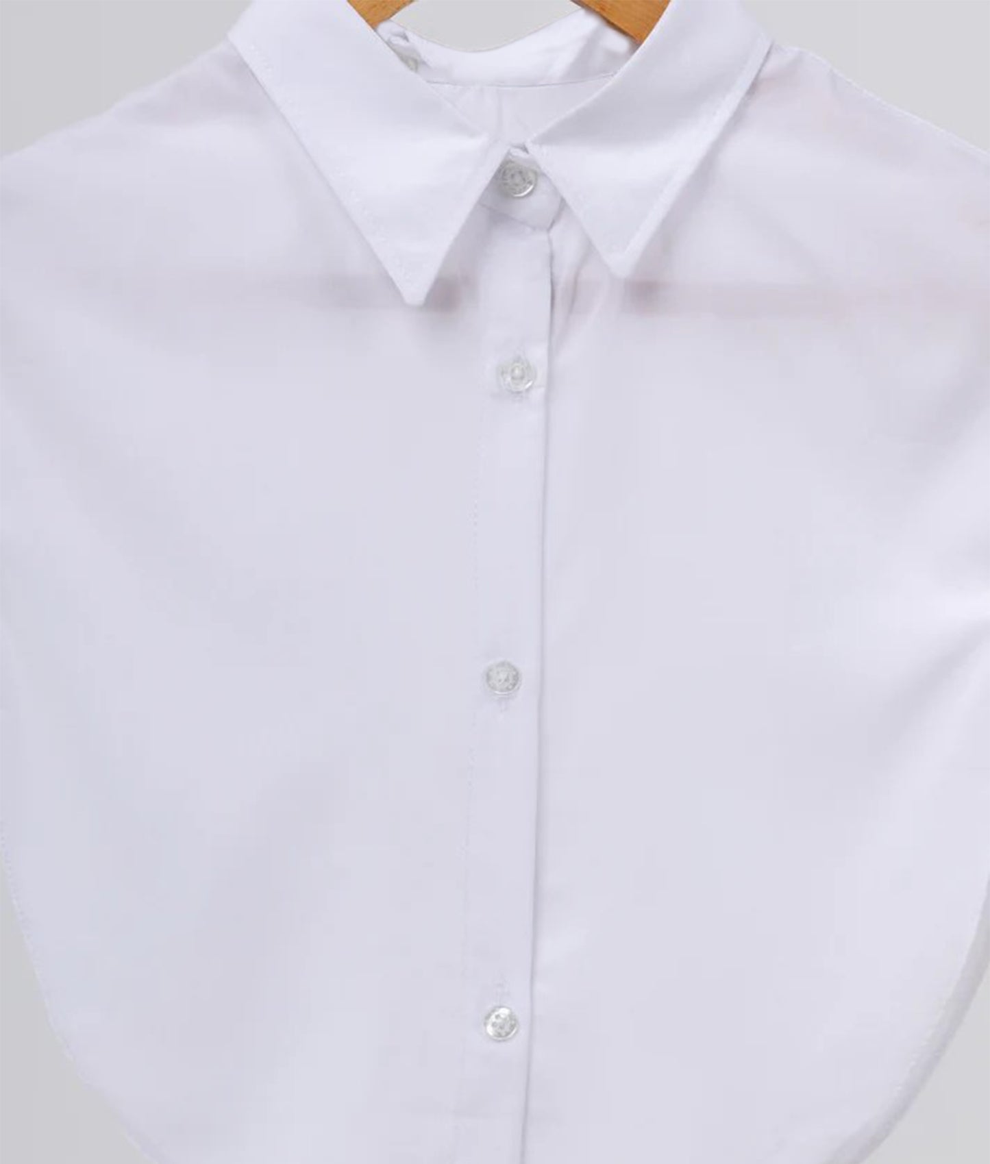 White Chemise Collar