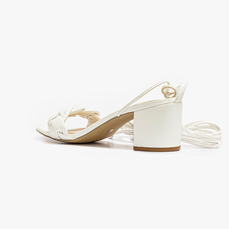 Strappy Braided Sandals