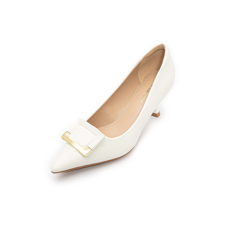 Elegant Pointed Toecap Pumps