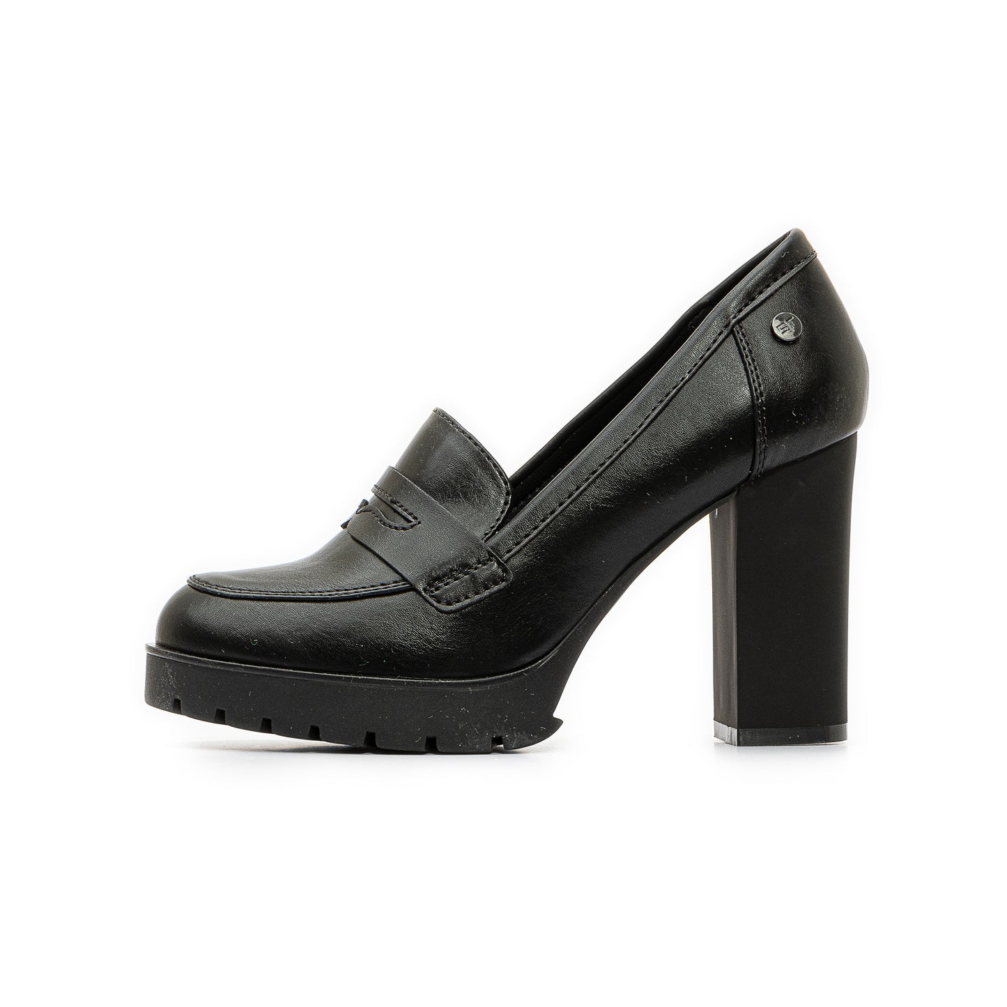 Classic Heeled Loafer Shoes