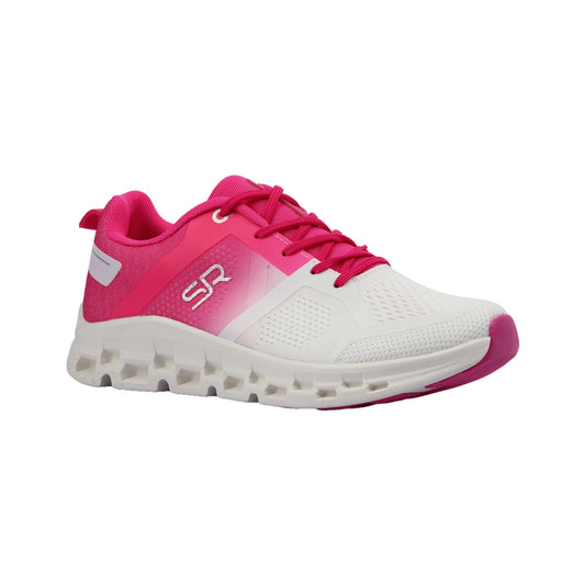 أحذية رياضية بنقشة تدرج الألوان، تسمح بمرور الهواء