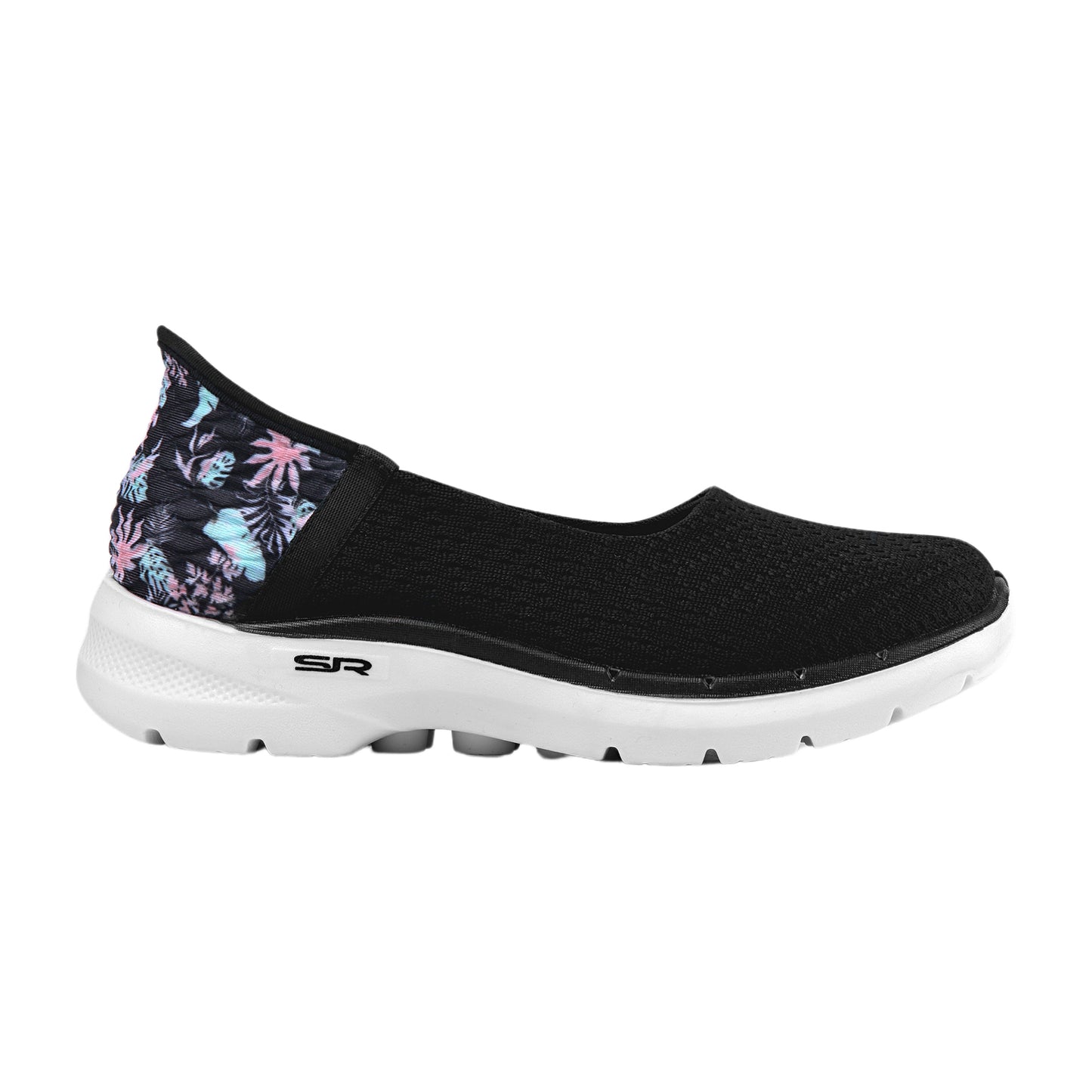 Back Floral Slip-on Sneakers