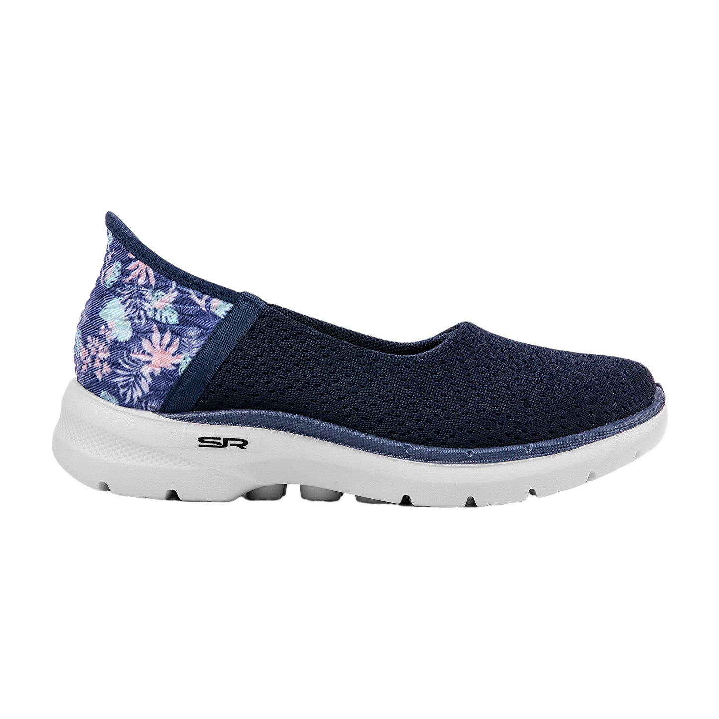 Back Floral Slip-on Sneakers