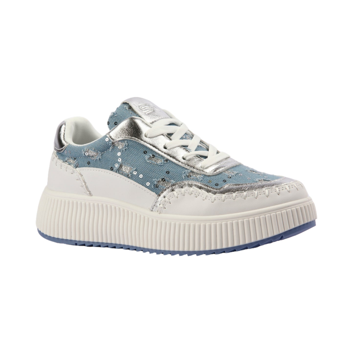 Casual Sneakers Embroidered with Sequins