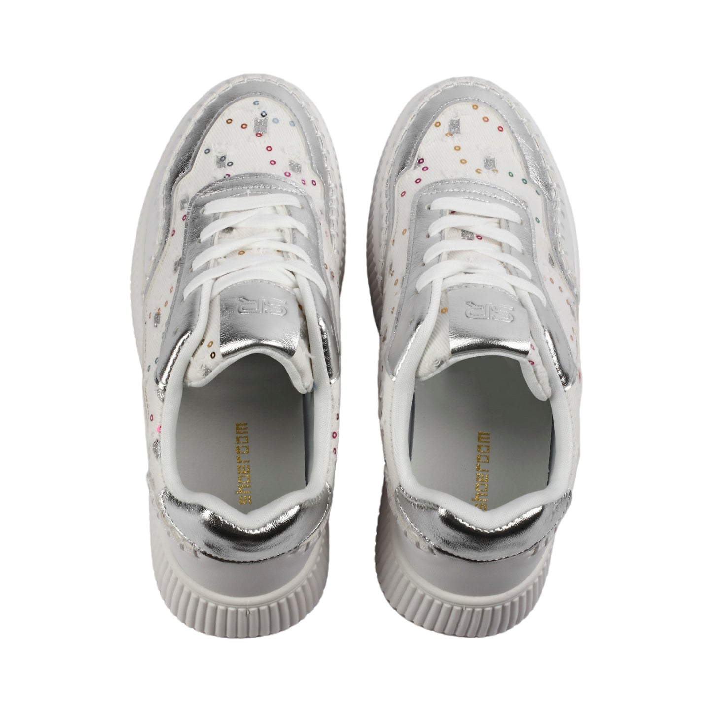 Casual Sneakers Embroidered with Sequins