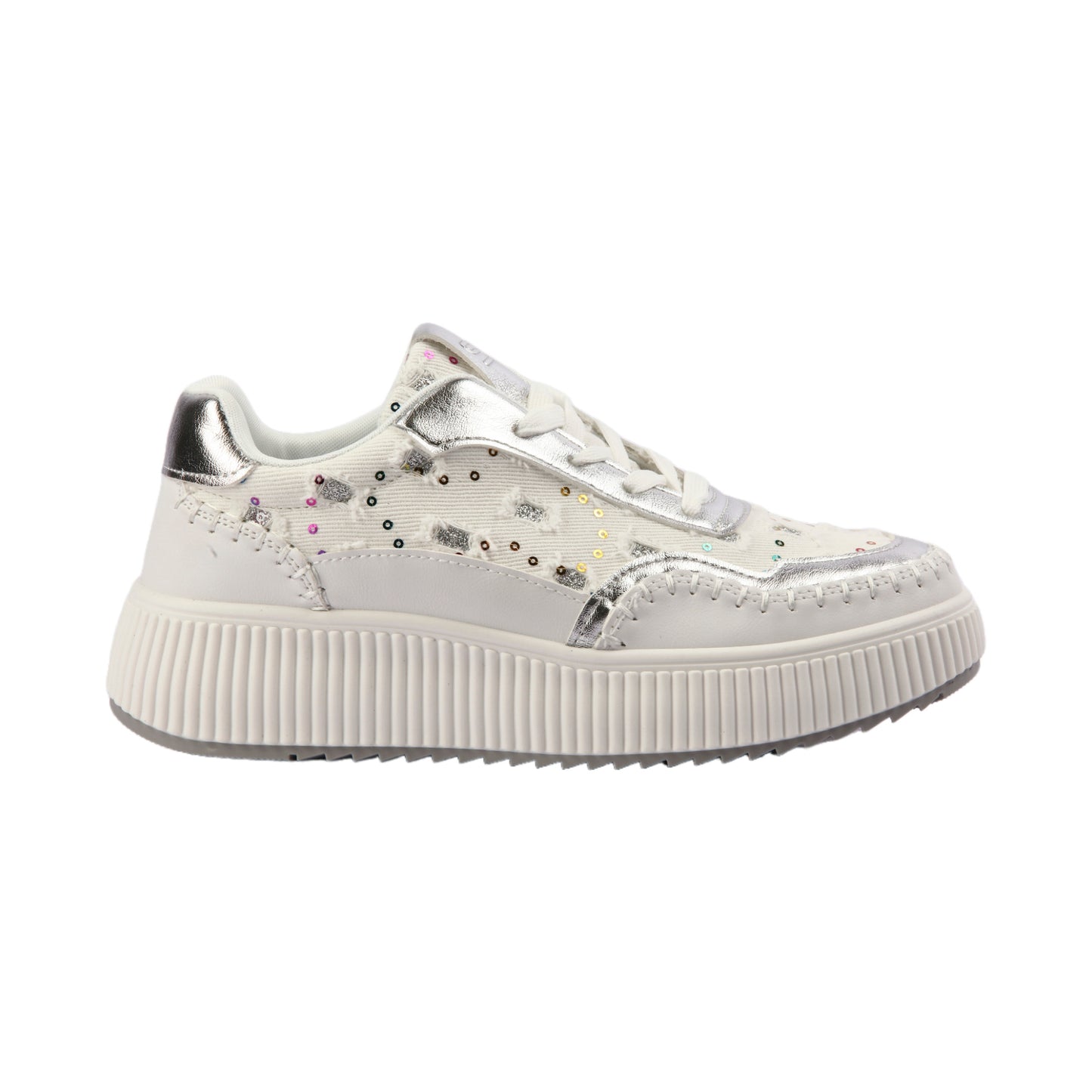 Casual Sneakers Embroidered with Sequins