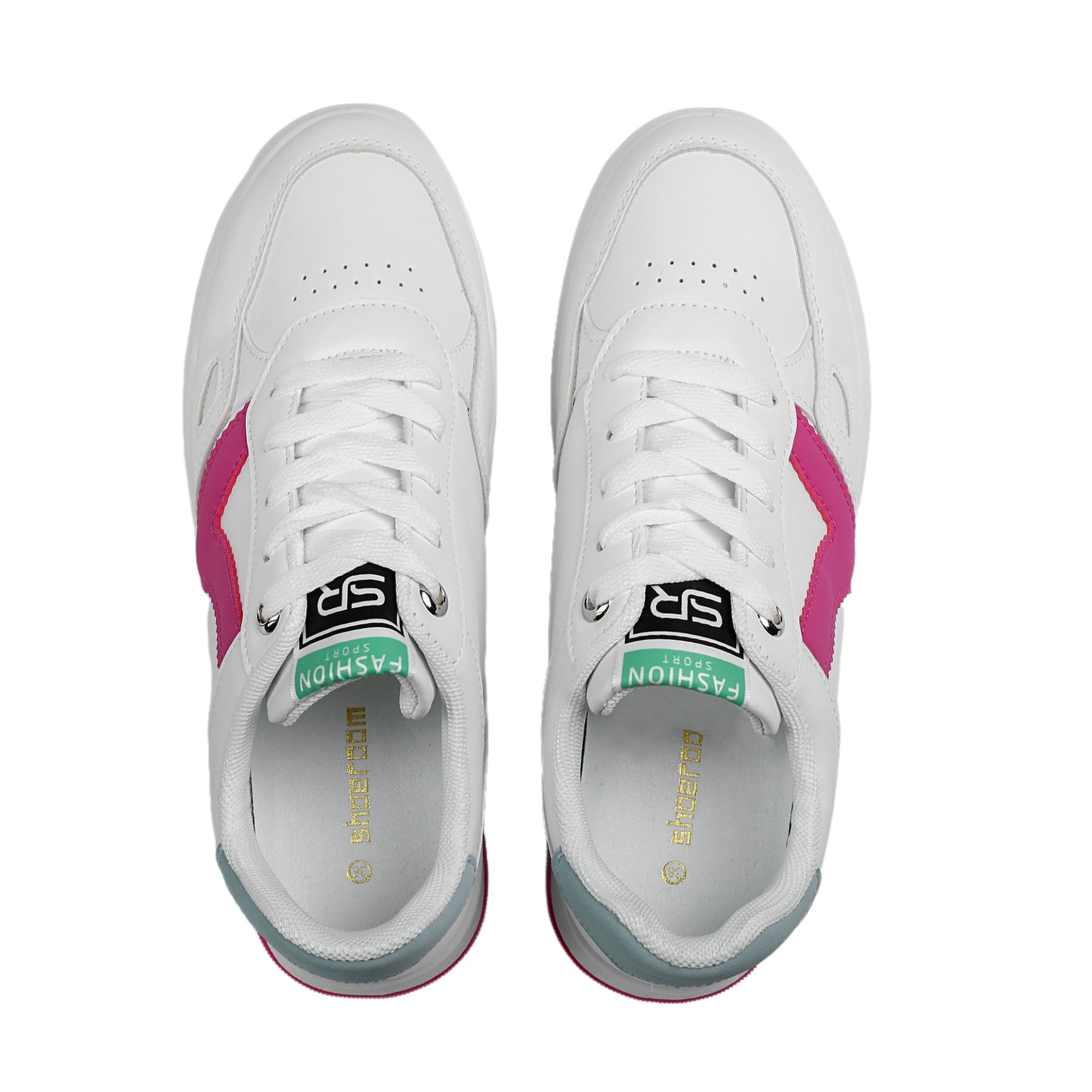 Leather Lace-up Sneakers