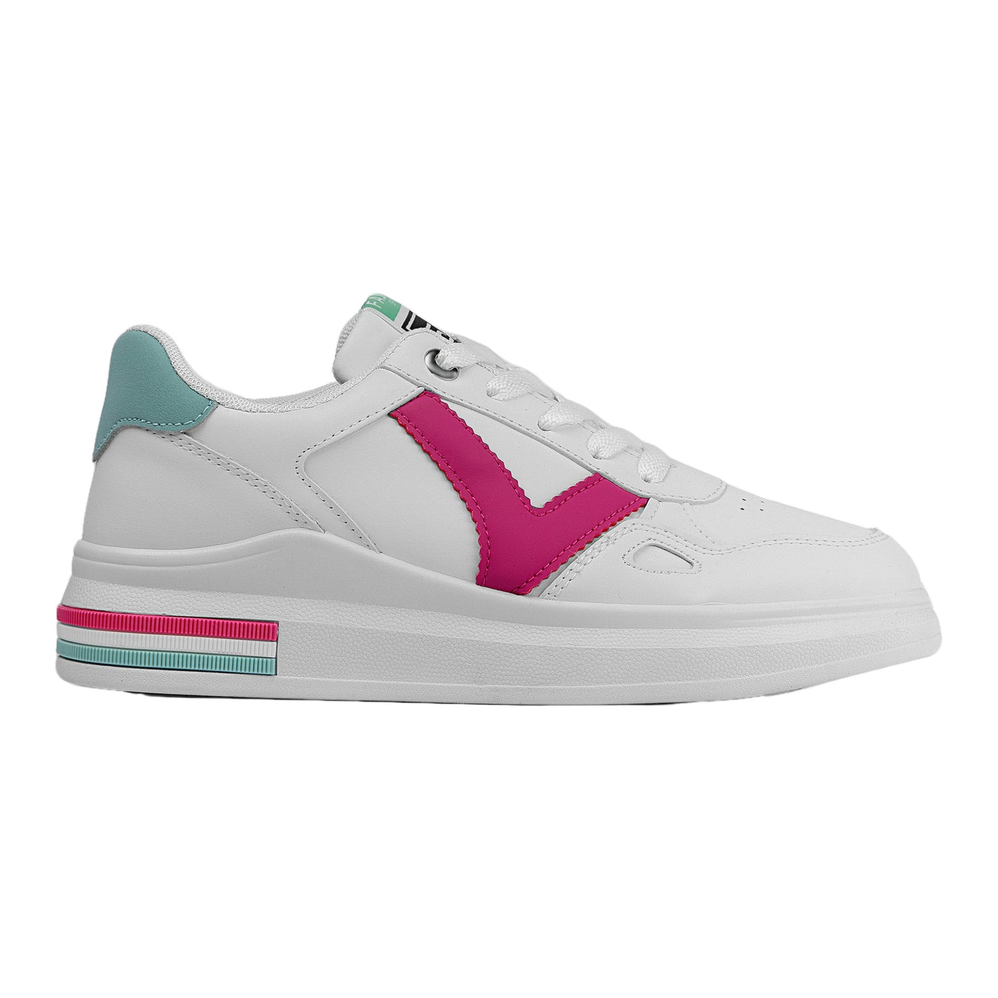 Leather Lace-up Sneakers