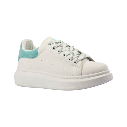 حذاء رياضي جلدي بسيط وغير رسمي