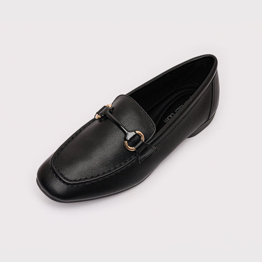 حذاء موكاسين مسطح بسيط