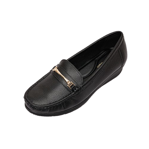 حذاء موكاسين بكعب مسطح