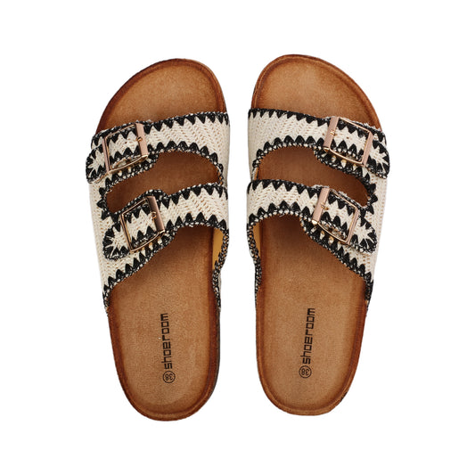 Summer Stitched Slipper