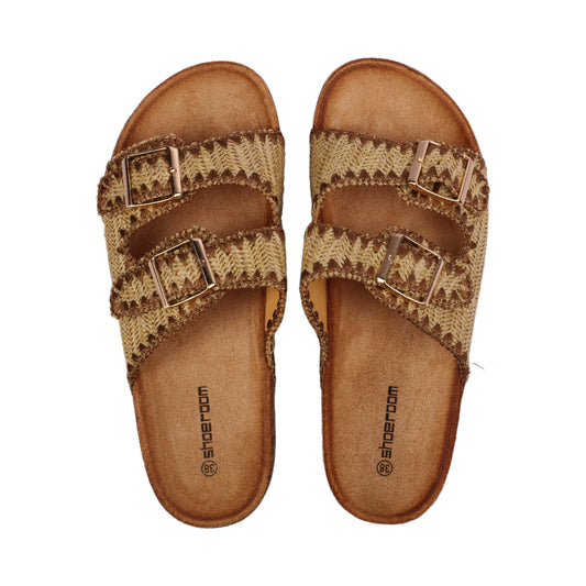 Summer Stitched Slipper