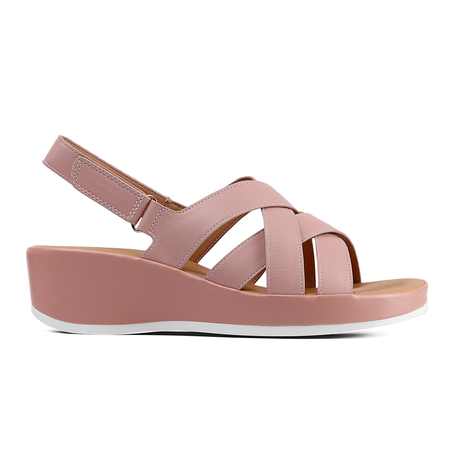Side Ankle Hook & Loop Sandal