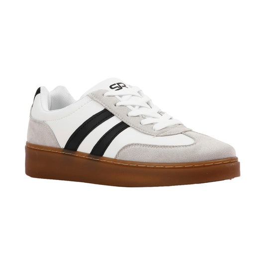 حذاء رياضي بخطوط مخيطة جانبية