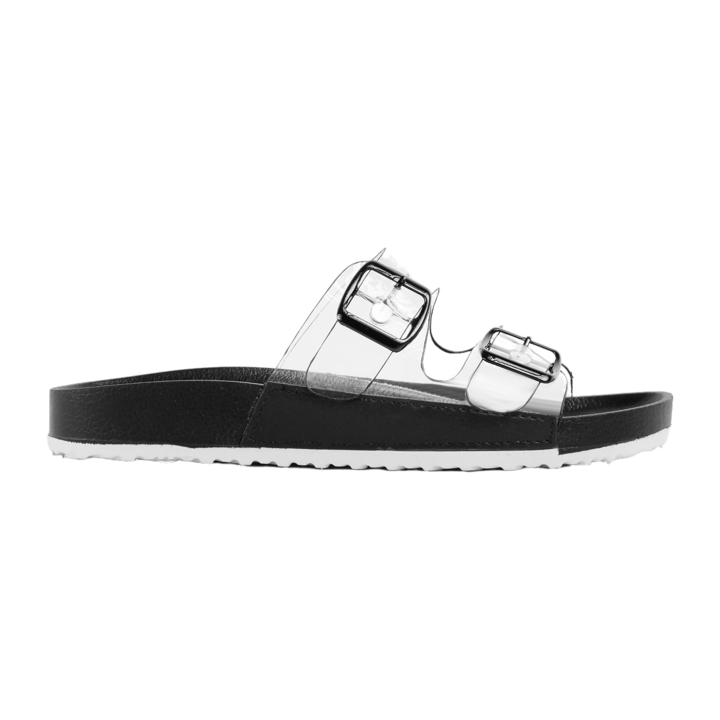 Transparent Upper Flat Slipper