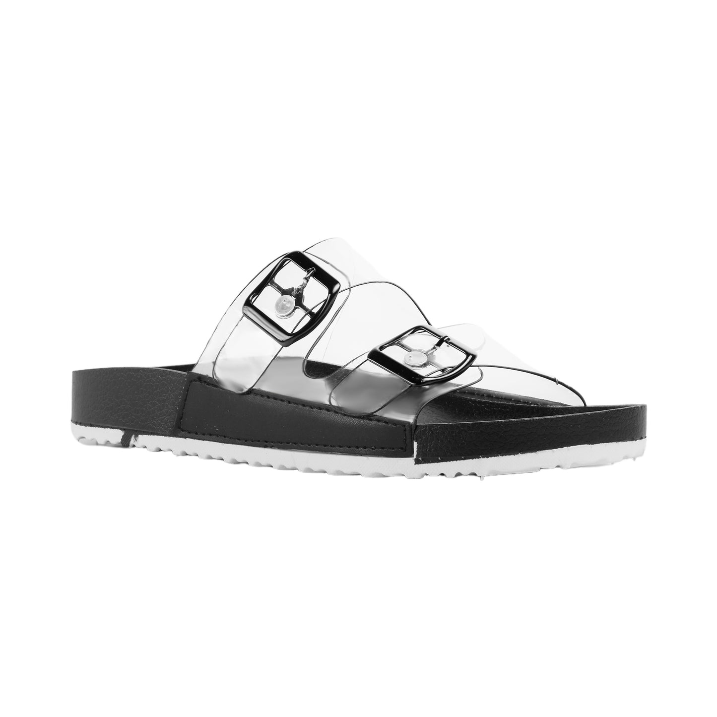 Transparent Upper Flat Slipper