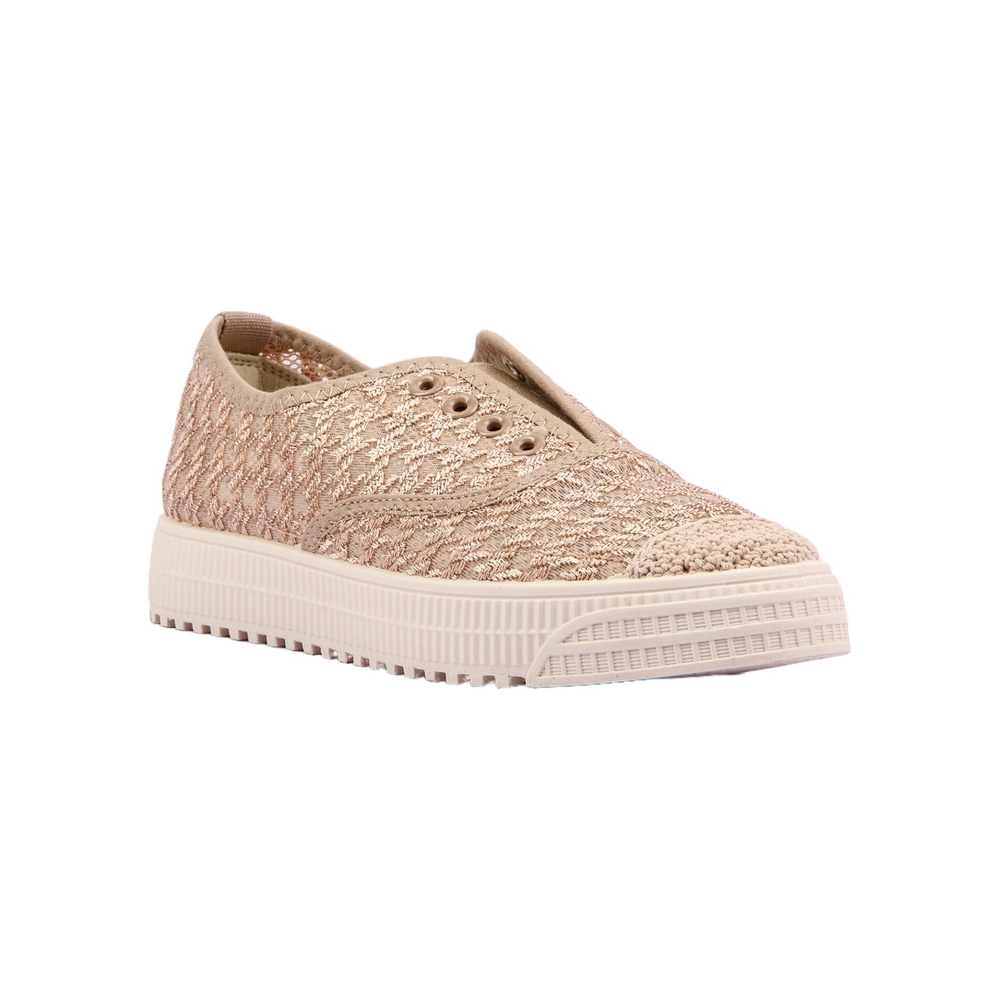 Comfy Stitched Flat Shoes