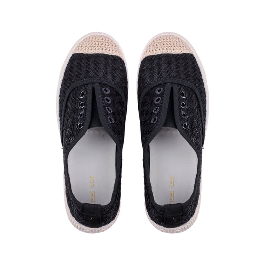 Comfy Stitched Flat Shoes