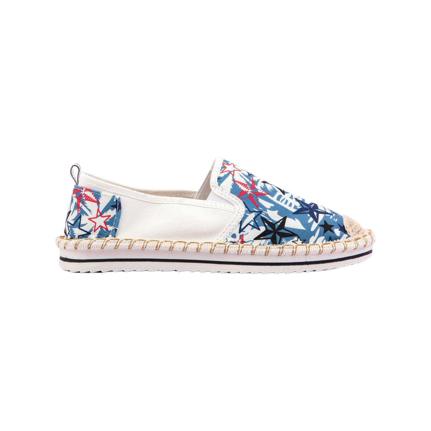 Printed Flat Espadrille Shoes