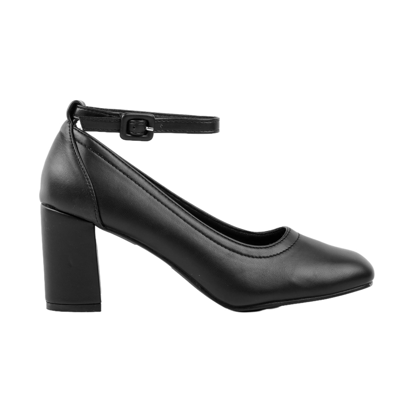 Elegant High Heels with Ankle Strap