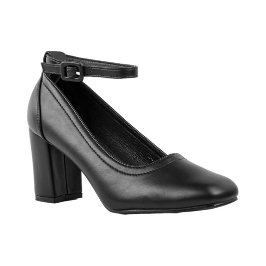 Elegant High Heels with Ankle Strap