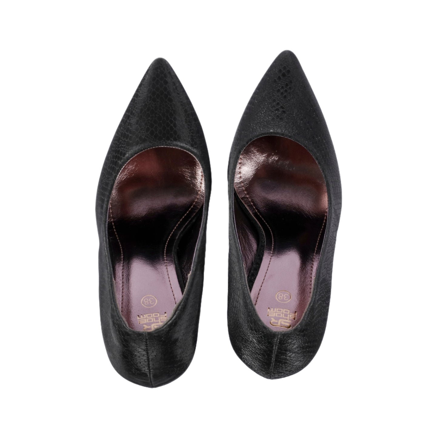 Shiny Leather High Heels