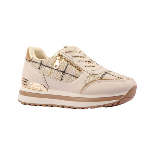 أحذية رياضية كاجوال بسحاب جانبي مزخرف