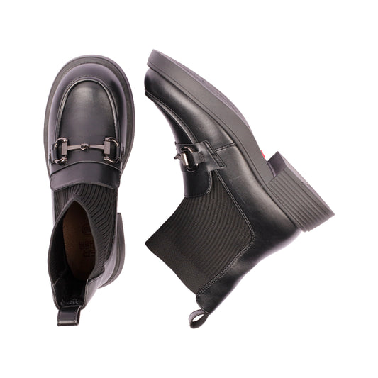 Elastic Neck Half Boot - 3 CM